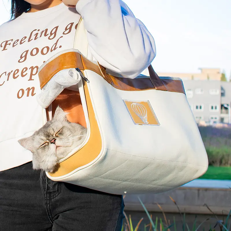Waterproof Airline Approve Outdoor Pet Carrier Bag |Hike Camp Walk Travel Small Dog Pet Totebag |Face Forward Cat Pet Backpack