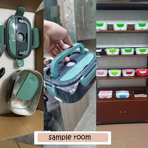 Fiambrera eléctrica portátil con logotipo personalizado, calentador de alimentos inalámbrico alimentado por batería - Product Image 5