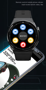 X03 PRO สมาร์ทวอทช์แฟชั่น นาฬิกาอัจฉริยะสำหรับเล่นกีฬา พร้อมหน้าจอสัมผัสแบบปรับแต่งได้เต็มรูปแบบ สมาร์ทวอทช์หน้าจอสัมผัสเต็มรูปแบบ - Product Image 4