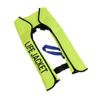 Gilet de sauvetage gonflable pour adulte CE Solas avec mousse EPE, flottabilité 150N, pour kayak et wakeboard nautiques