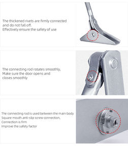 Vente chaude d'usine : Ferme-porte coulissant automatique à bras, avec roulement de qualité, pour porte coupe-feu et serrure - Product Image 6