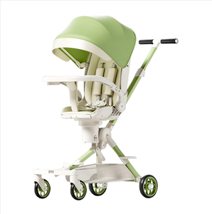 Kim loại nhẹ gấp xe đẩy em bé với tán Kids 'xe đẩy di động - Product Image 2