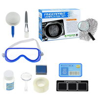 Kit d'agent secret réaliste pour enfants : Laboratoire interactif d'investigation sur les lieux de crime avec pack d'outils professionnels de collecte d'évidences