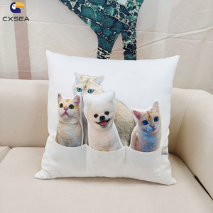 หมอนสำหรับสัตว์เลี้ยงพร้อมผ้าฝ้าย PP รูปทรงสัตว์แมวน่ารัก - Product Image 1