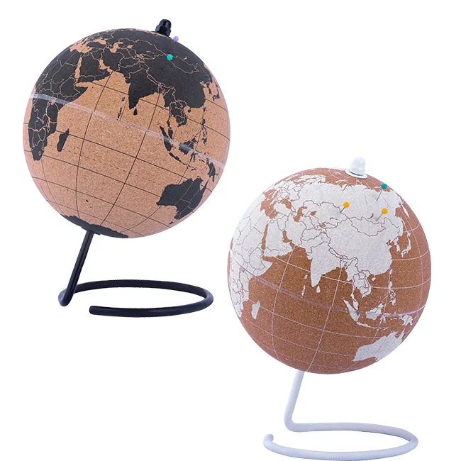 Нобелевский пробковый Глобус правильного размера, декоративный глобус для дома и офиса