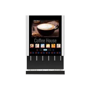 Machine à café commerciale 60SCW-L, nouveau distributeur de boissons instantanées avec lecteur publicitaire pour poudre 60SCW-L Commercial Instan - Product Image 3