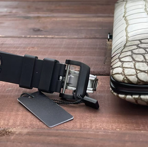 High-end designer business style 20mm rubber strap power reserve display <b>second</b> <b>hand</b> men's multi-functional wristwatch - Product Image 5