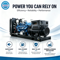 Groupe électrogène diesel industriel lourd de type ouvert monté sur châssis, avec moteur Perkins de 45 kW à 800 kW, autorisé par l'OEM