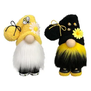 Gnomo bambola senza volto Festival delle api all'ingrosso in piedi nano creativo vecchio regalo di festa decorazione