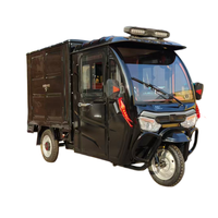 Tricycle utilitaire électrique fermé de haute qualité, prix usine, vente chaude, capacité de charge supérieure à 400 kg et vitesse de 30 km/h