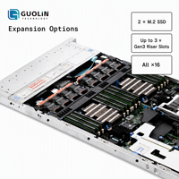 Serveur Dell PowerEdge R640 1U remis à neuf, RAM, SSD et HDD personnalisables pour les besoins de projets d'entreprise Dell PowerEdge R640
