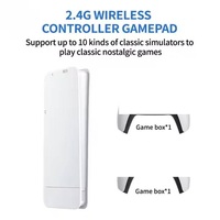NKIWI M15 Console de Jeu Rétro Classique Sortie 4K HD, Clé de Jeu Vidéo avec Plus de 20 Émulateurs et Plus de 20000 Jeux Pris en Charge