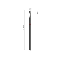 Juego de Brocas de Diamante Evolisse Beauty de Acero Inoxidable para Uñas con Deflector Antipolvo, Removedor de Gel y Resistente al Calor