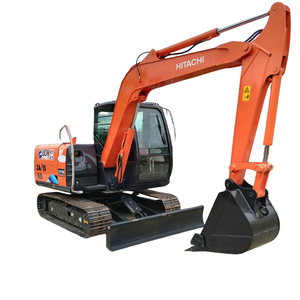 Livraison gratuite, mini-excavatrice d'occasion Hitachi ZX60 6 tonnes du Japon, construction, EPA CE, petite excavatrice d'occasion - Product Image 1