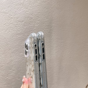 Original hest-Bán Pha Lê Kim Cương TPU hoa kết cấu điện thoại trường hợp thích hợp cho iPhone 15 Pro Max Phụ kiện điện thoại - Product Image 3