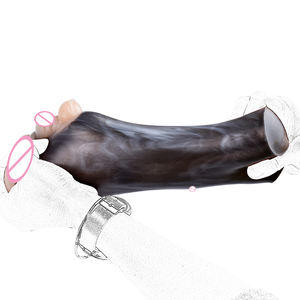 GEEBA nuovo animale giraffa aereo tazza in Silicone morbido maschio masturbatori realistico Vagina massaggio prostatico doppio canale Sex Toys - Product Image 5