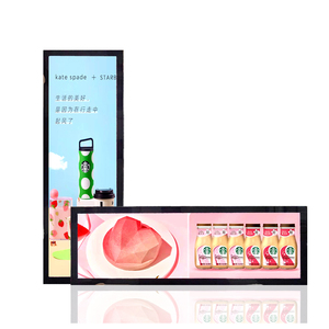 Pantalla LCD Inteligente Extensible para Borde de Estante, Señalización Digital con Función SDK para Supermercados, Tiendas Minoristas y Centros Comerciales - Product Image 1