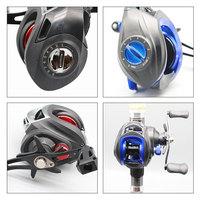 LE100 untuk Big Fish Low MOQ Reel Pancing Murah Baitcasting Grosir Reel Pancing Baitcasting Berkualitas Tinggi Grosir Baitcast F