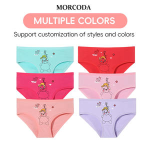 Culottes Imprimées Morcoda pour Jeune Fille Vente en Gros Dessin Animé Doux et Confortable Phase de Développement Bonne Qualité Couleur Unie - Product Image 2