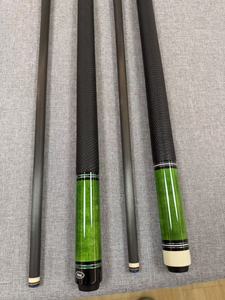 Stecca da <span class=keywords><strong>Biliardo</strong></span> Radiale Personalizzata in Carbonio e Acciaio Inox Canadese, 2 Pezzi, 58 Pollici con Fori per Estensione - Product Image 4