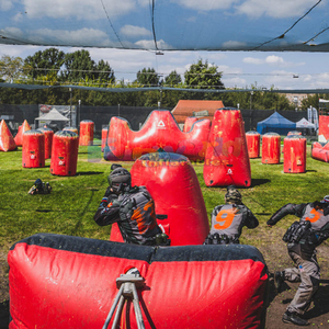 Conjuntos de búnkeres inflables para paintball, obstáculos tácticos de aire libre de grado comercial al por mayor. - Product Image 2