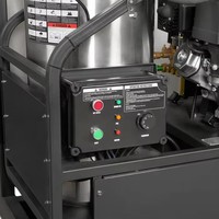 Nouvelle Laveuse à Pression Diesel à Eau Chaude sur Remorque 4000 PSI pour Atelier de Lavage Automobile