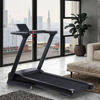 Tapis roulant pliable intelligent OEM neuf avec écran LED, inclinaison automatique, application d'entraînement IA, pliable et peu encombrant pour la maison