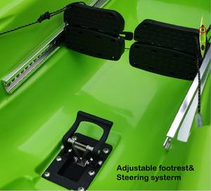 NOUVEAU <span class=keywords><strong>kayak</strong></span> de surf en plastique HDPE de 4.25m, 2 couches, 3 couches, construction dure, <span class=keywords><strong>kayak</strong></span> de mer avec CE racing surfski on <span class=keywords><strong>wave</strong></span> - Product Image 4