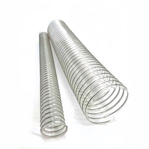 304 Stainless Steel Wire Hose 25mm-400mm Anti Static Flame Retardant For Gas Dust Powder Conveying - Product Image 3