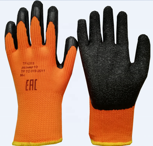 Guantes de invierno de látex cepillado, guantes de seguridad recubiertos de winkle, para trabajo en frío, para el invierno, transporte y logística - Product Image 5