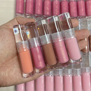 Grosir <span class=keywords><strong>lip</strong></span> <span class=keywords><strong>gloss</strong></span> lucu makeup gadis cinta vegan nude pink bening label pribadi <span class=keywords><strong>lip</strong></span> <span class=keywords><strong>gloss</strong></span> - Product Image 1