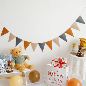 Factory Price Small <strong>Flag</strong> <strong>Custom</strong> Printing Outdoor Decorative Pennant Triangle String Country <strong>Flags</strong> - Product Image 6