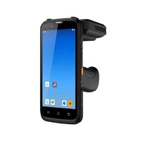 Terminal Genggam Android Portabel Pembaca RFID LF HF UHF PDA untuk Logistik Gudang IMPINJ E710 E510 E310 Enclosure R2000 Stok