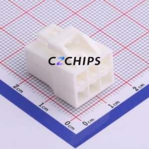 YLP-06V Housing (Wire-to-Board / Wire-to-Wire) P=4.5mm Connector ( Jack Structure: 2x3P )( Pitch: 4.5mm )( Number of Rows: 2 ) - Product Image 1