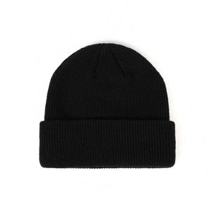 High Quality Fisherman Embroidered Logo Winter <b>Hat</b>,Beanies With Custom Embroidery,Wholesale Acrylic Slouchy Black Beanie - Product Image 2