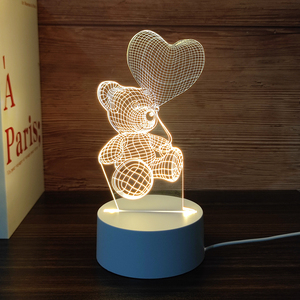 Đèn ngủ sáng tạo hoạt hình 3D tự thiết kế logo tùy chỉnh Ideas 2024, quà tặng kỷ niệm, sinh nhật, cưới hỏi, quà Giáng sinh - Product Image 2
