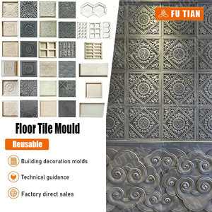 Stampo per Piastrelle in Cemento Futian, Spessore 1/1,5/2,5/3 cm, per Gradini in Calcestruzzo Decorativi, Imitazione Pietra - Product Image 1