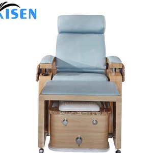 Kisen 2025 Nail Spa Pedicure Chair Beauty Salon's Hot Selling Item Adjustable Backrest Cheap Price on Sale - Product Image 3