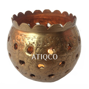 Atiqco - Portavelas Indios Modernos de Hierro Hechos a Mano, Duraderos y Portátiles, para Bodas, Pascua, Eventos Especiales y Decoraciones - Product Image 5