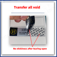 Impresión personalizada Etiquetas adhesivas láser a prueba de manipulaciones Garantía Sello DE SEGURIDAD VOID 3D Pegatinas de holograma
