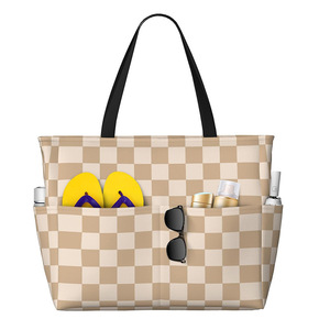 Bolsa de Playa Impermeable Personalizada, Bolsa de Compras, Bolsa de Gimnasio, Bolso de Hombro, Gran Capacidad, para Camping, Viajes y Playa - Product Image 1