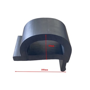 Parabordo in Gomma per Pontili Galleggianti, Moli Galleggianti, Ponti Galleggianti e Piattaforme Galleggianti, con Striscia Anti-collisione - Product Image 5