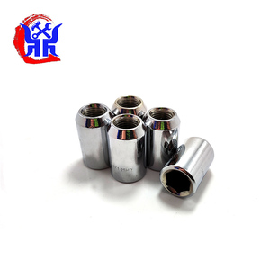 น็อตล้อรถยนต์,อุปกรณ์เสริมรถยนต์ขาสั้นล็อคฮอร์นเจ็ดชั้นก้านเหล็กทรงกรวย - Product Image 2