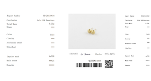 Joyería Fina, Pendientes <span class=keywords><strong>de</strong></span> <span class=keywords><strong>Oro</strong></span> Real <span class=keywords><strong>Puro</strong></span> <span class=keywords><strong>de</strong></span> 18k <span class=keywords><strong>para</strong></span> <span class=keywords><strong>Mujer</strong></span> - Product Image 4
