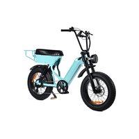 Vélo électrique urbain 48V 20Ah 500W/750W à suspension intégrale, vélo électrique de type cruiser pour femmes, pneus larges, moto électrique, Elektrische Fietsen
