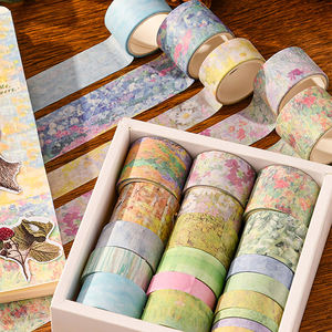 20 rollos/caja Retro años europeos monólogo serie Washi Tape Set manual diario DIY pegatinas decorativas cinta adhesiva - Product Image 6