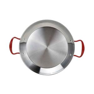 Sartén de Acero Inoxidable de Buena Calidad para Paella Española, Plato para Mariscos, Plato para Pollo Frito Coreano, Olla para Queso, Sartén Binaural para Frutas y Azúcar - Product Image 3