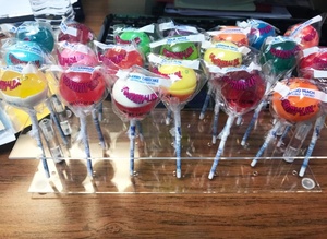 Rõ ràng Acrylic có thể gập lại hiển thị Rack chủ thanh lịch hiện đại đứng cho nến Lollipop bánh cho Pop trang trí thân thiện với môi - Product Image 2