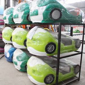 Coches de Choque Suaves con Batería de 24V y Control Remoto, de Fibra de Vidrio, para Uso Interior/Exterior, para Niños, Centros Comerciales y Parques de Atracciones - Product Image 4