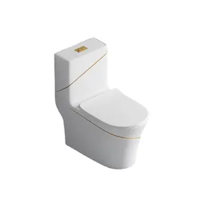 Fabrika fiyat WC otomatik tuvalet bide temizleme yüksek standart akıllı tuvalet tek parça banyo için pürüzsüz